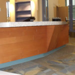 custom hotel reception desk maker and installer pinecrest fl