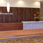 custom reception desk maker and installer pinecrest fl